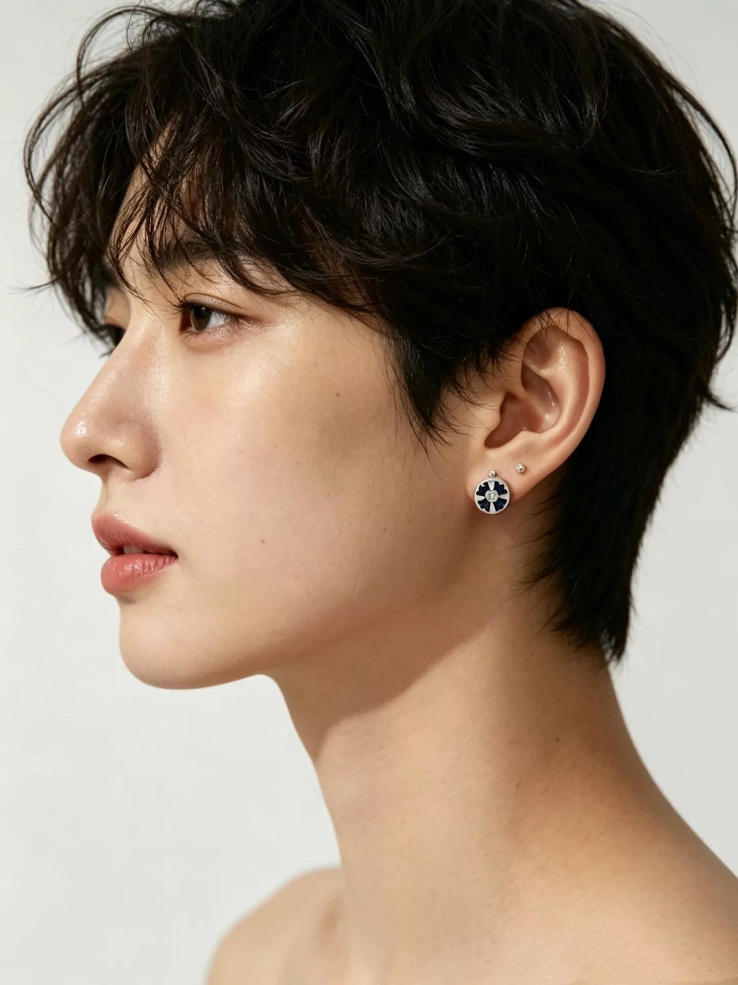 크롬하츠 입체 멀티 크로스 이어 액세서리 상세 이미지 8