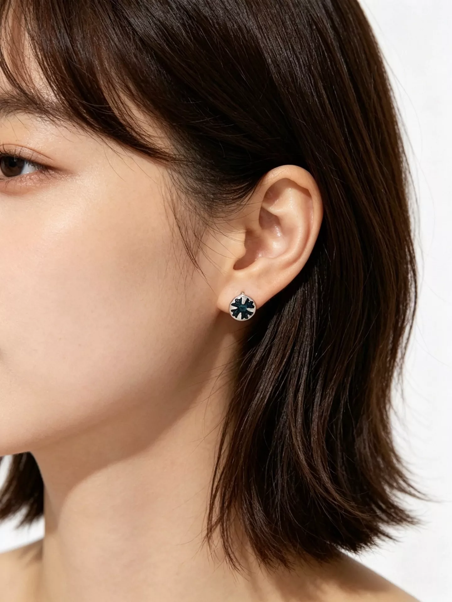 크롬하츠 클래식 멀티 크로스 이어 장식 상세 이미지 8