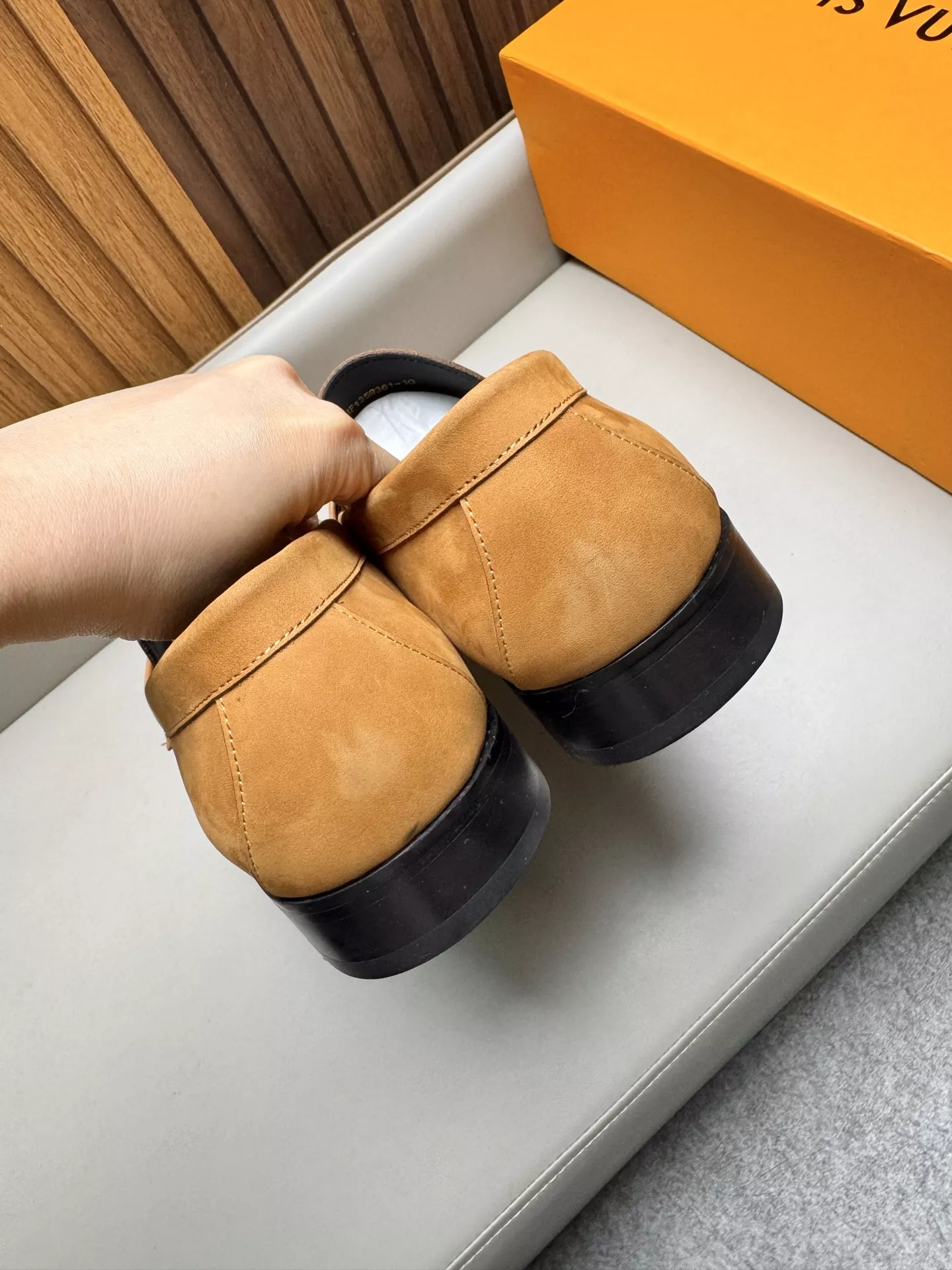 루이비통 비즈니스 가죽 로퍼 상세 이미지 5