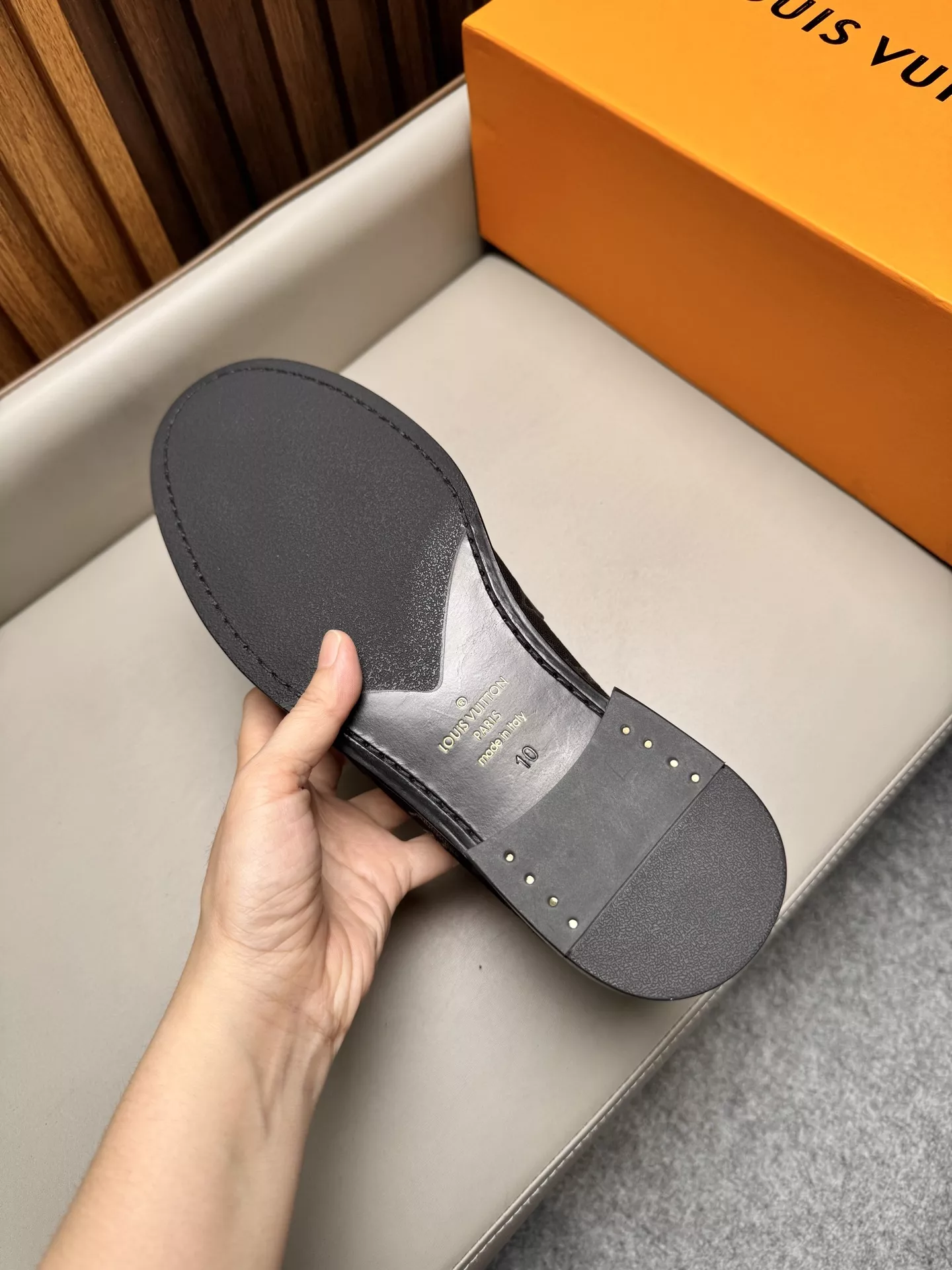 루이비통 모노그램 데님 비즈니스 로퍼 상세 이미지 9