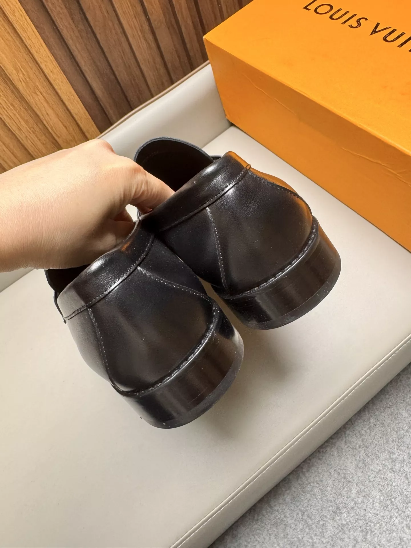 루이비통 비즈니스 레더 로퍼 상세 이미지 5