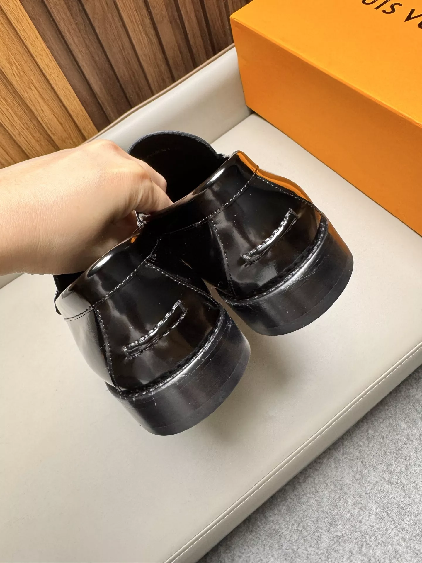 루이비통 비즈니스 가죽 슈즈 상세 이미지 5