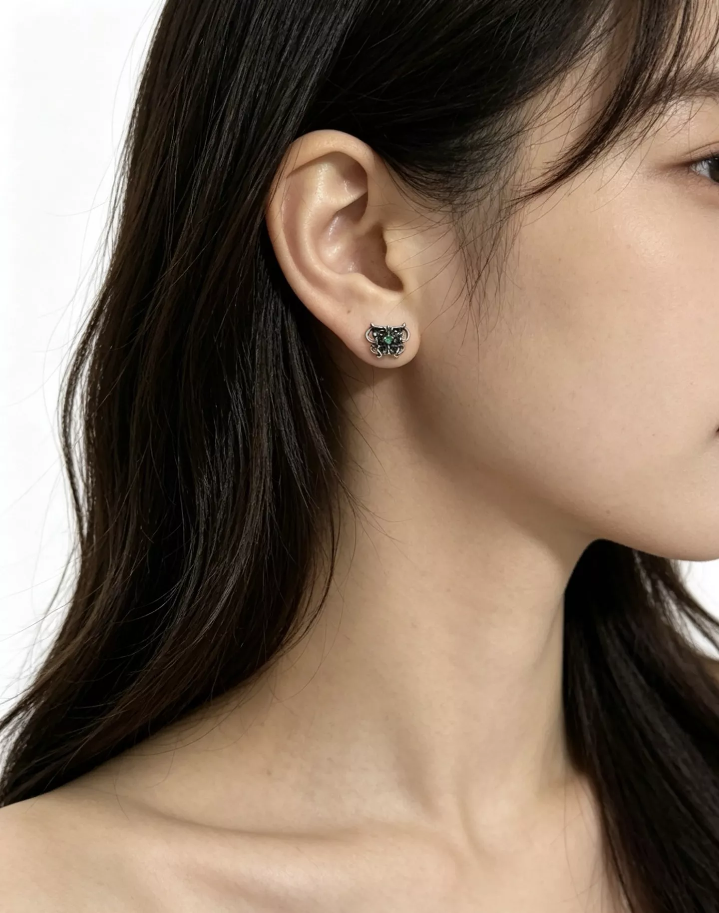 크롬하츠 입체 멀티 크로스 이어링 상세 이미지 7
