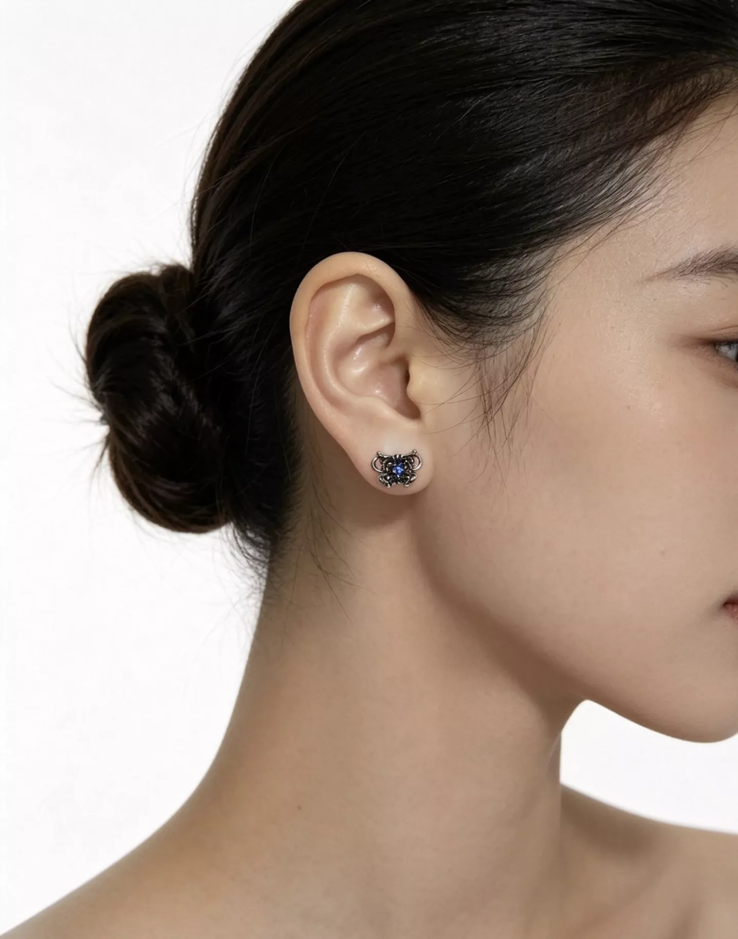 크롬하츠 입체 멀티 크로스 이어링 상세 이미지 7