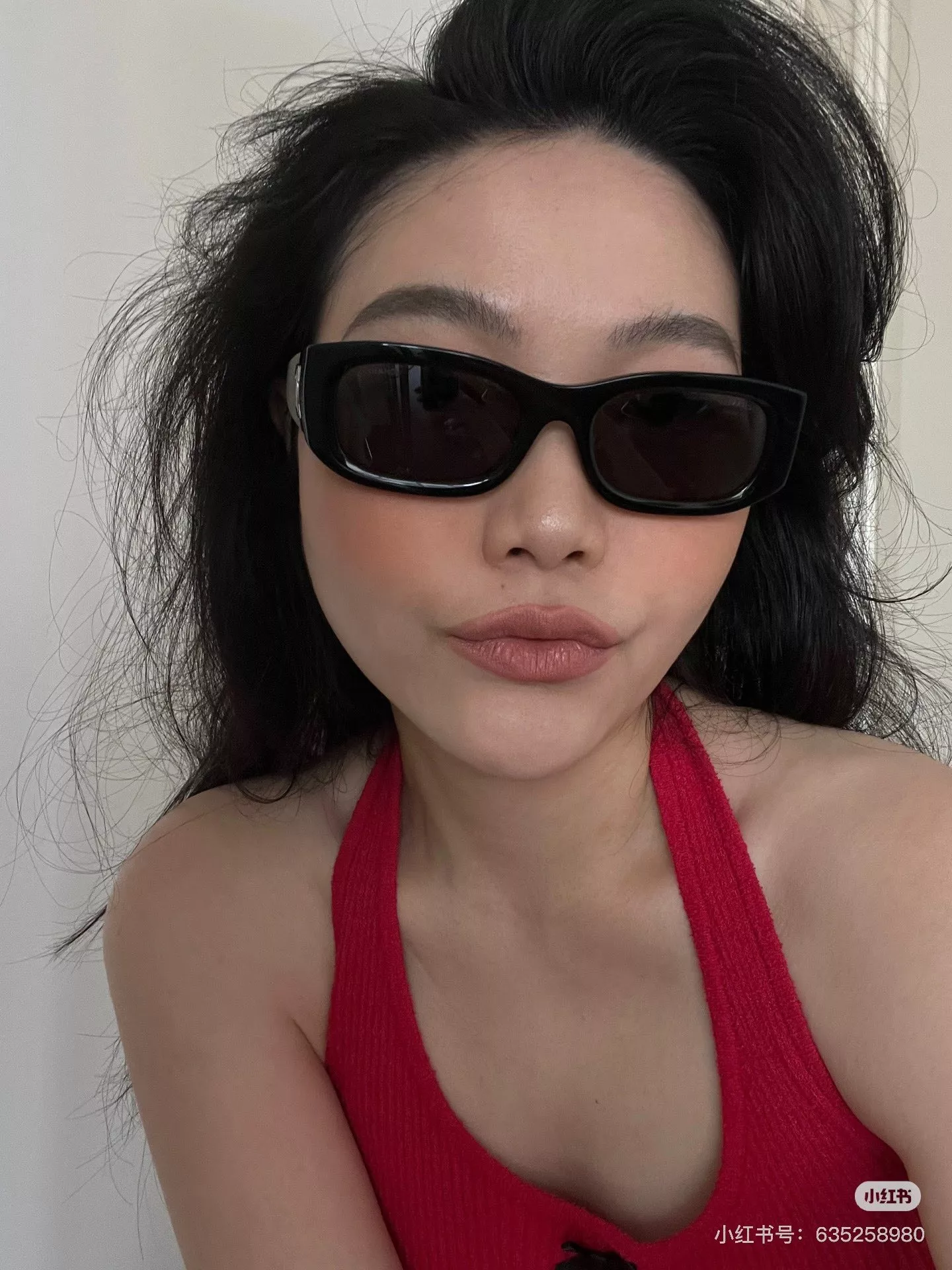 샤넬 블랙 화이트 배색 캣아이 선글라스 상세 이미지 41