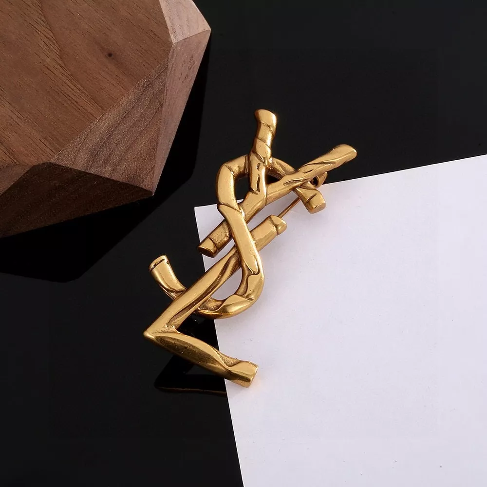 입생로랑 클래식 로고 포인트 장식 핀 상세 이미지 7