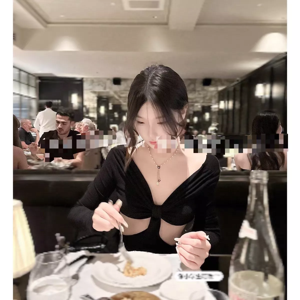 샤넬 우아한 포인트 체인 주얼리 상세 이미지 3