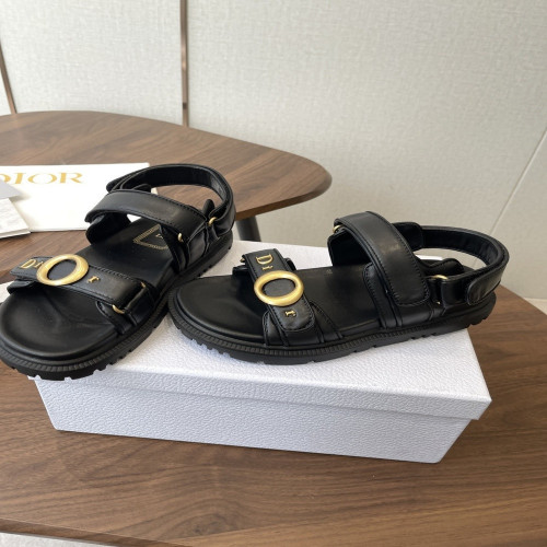 디올 벨크로 스트랩 샌들