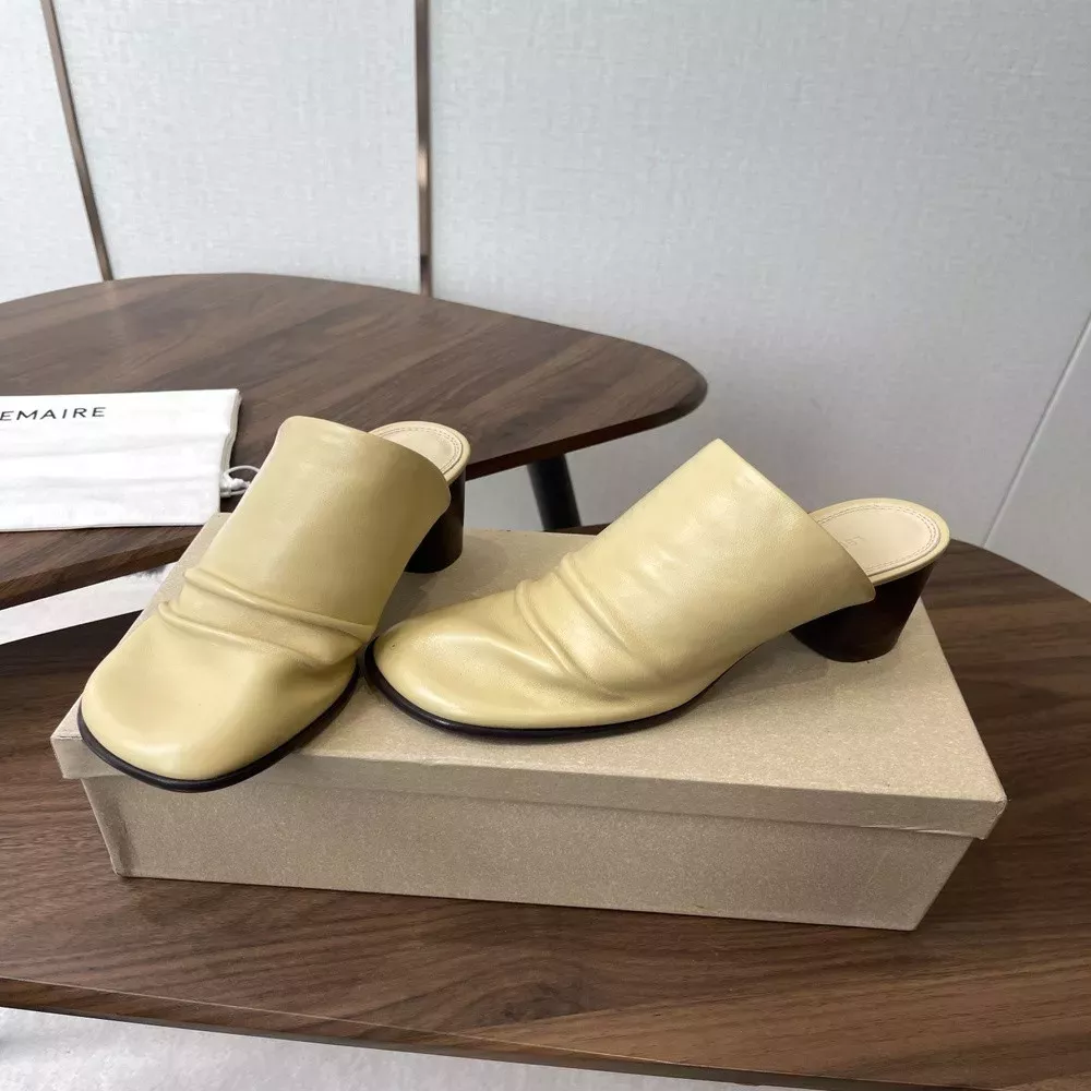 르메르 양가죽 메리제인 하이힐 뮬