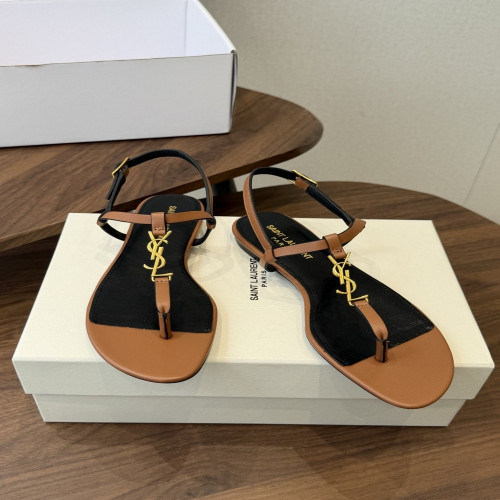 입생로랑 YSL 버클 스트랩 플립플랍 샌들