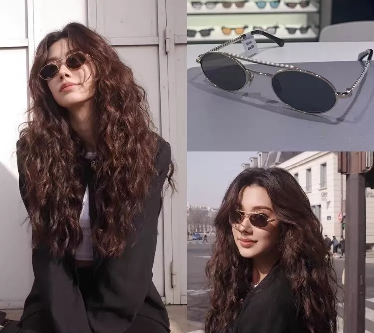 샤넬 프렌치 무드 진주 장식 선글라스 상세 이미지 108