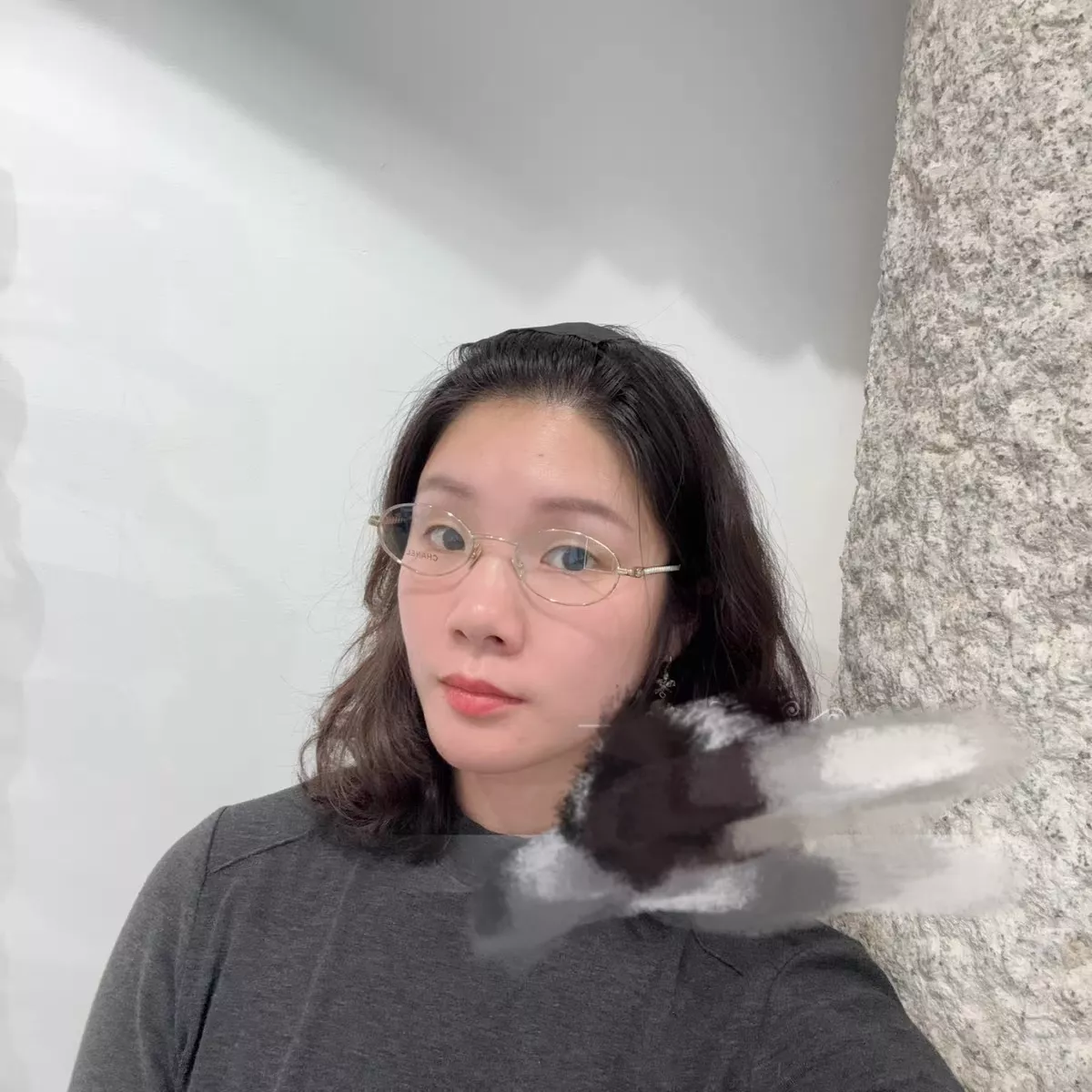 샤넬 클래식 진주 장식 메탈 안경테 상세 이미지 69
