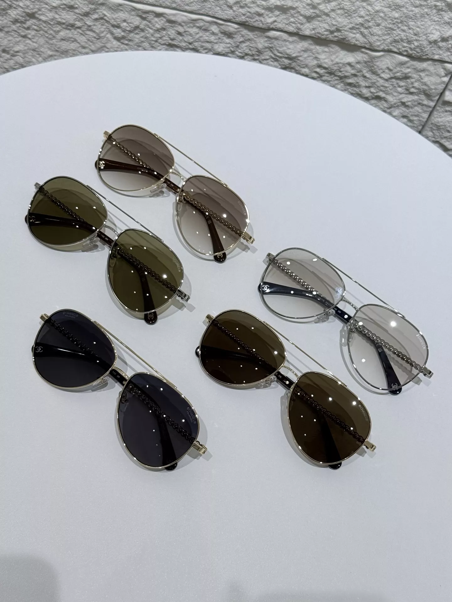 샤넬 메탈 프레임 선글라스 상세 이미지 4