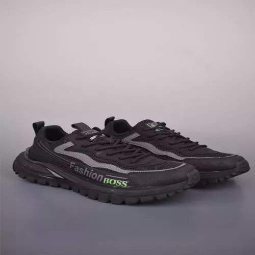휴고보스 나파 카프스킨 하이탑 워커