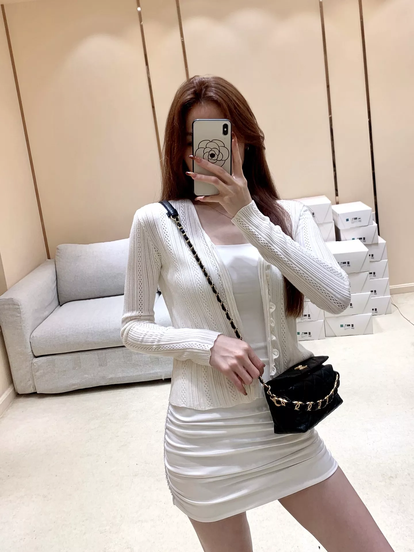 샤넬 스몰 호보 스타일 체인 백 상세 이미지 23