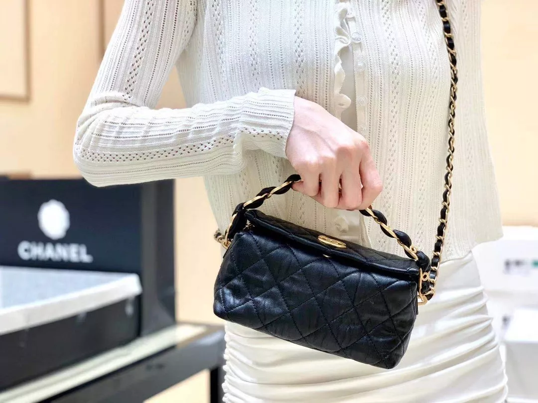샤넬 스몰 호보 스타일 체인 백 상세 이미지 20