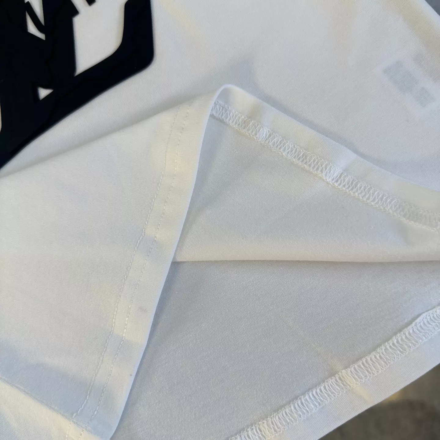 루이비통 로고 포인트 코튼 투피스 상세 이미지 7