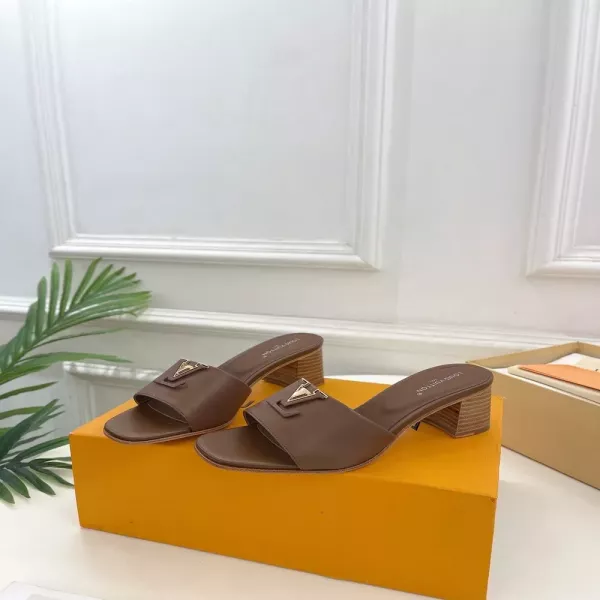 루이비통 카프리 레터 버클 오픈토 슈즈