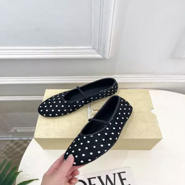 더로우 마마리진 플랫 발레 슈즈
