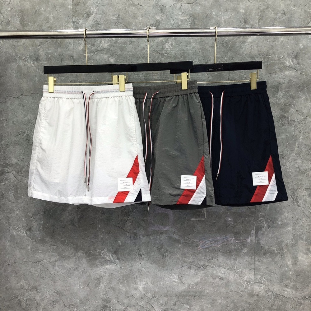 톰브라운 배색 포인트 메쉬 쇼츠