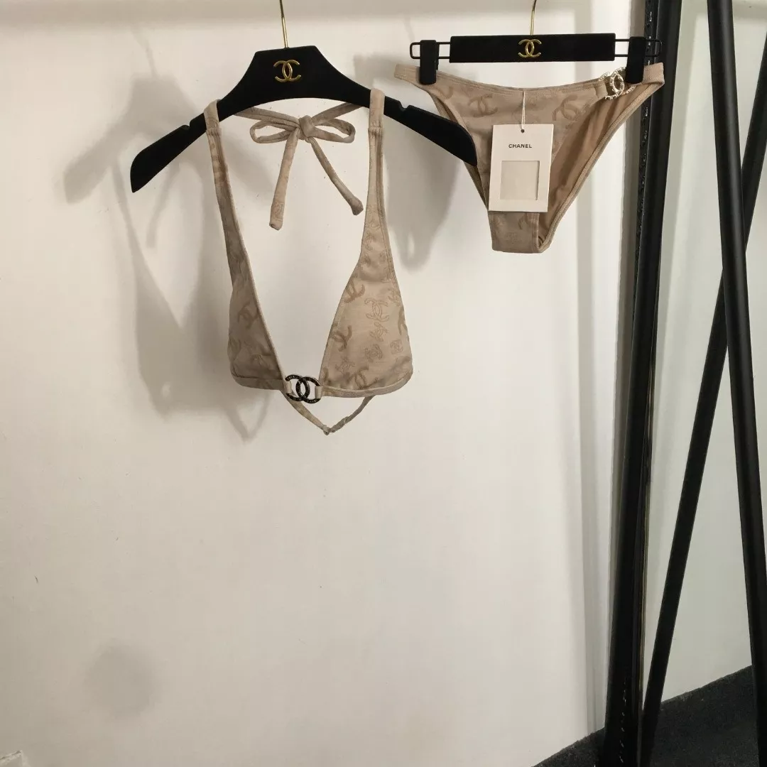 샤넬 로고 포인트 분리형 수영복 세트 상세 이미지 10