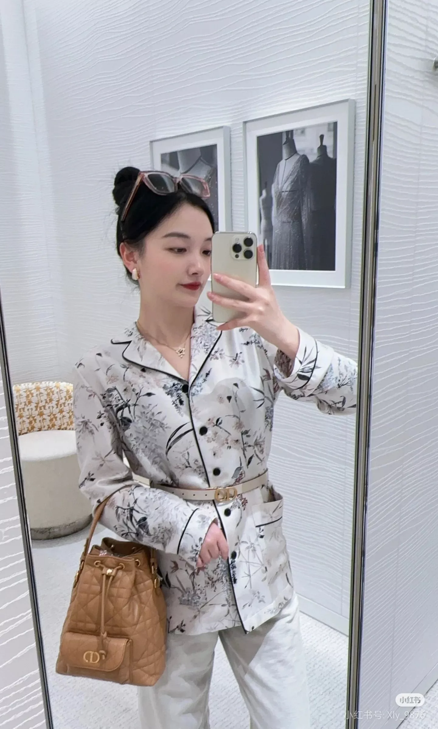 디올 밀레피오리 홈웨어 투피스 상세 이미지 30