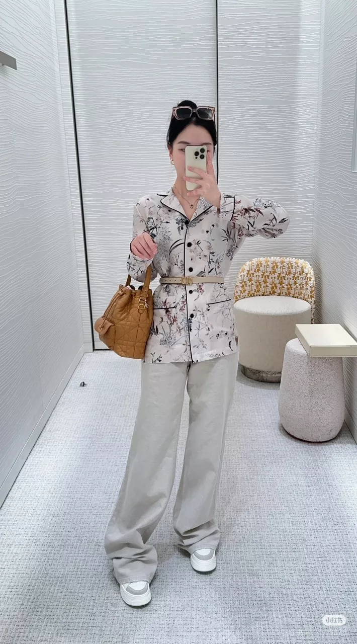 디올 밀레피오리 홈웨어 투피스 상세 이미지 32