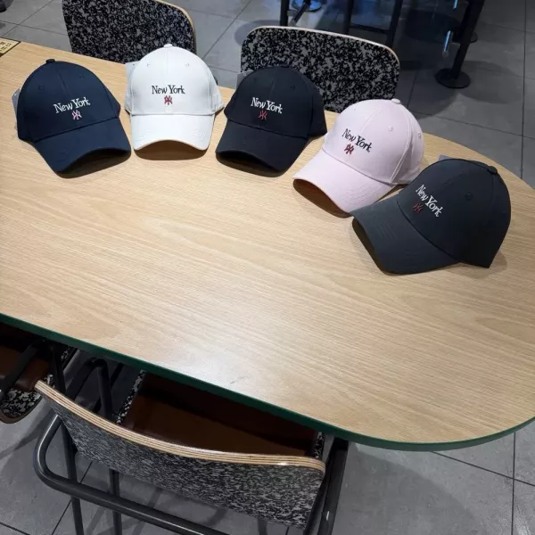 엠엘비 뉴욕 레터링 자수 캡 모자