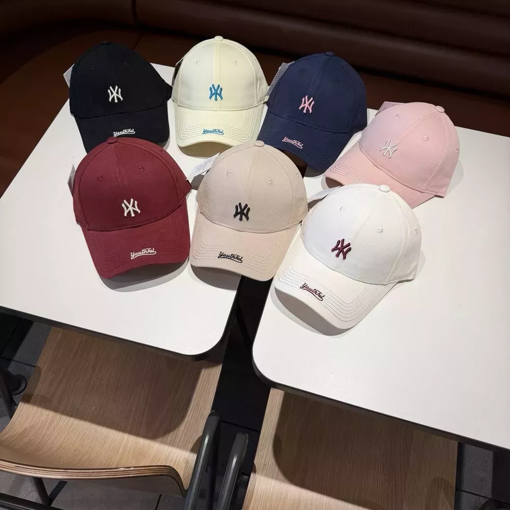 엠엘비 뉴욕 로고 자수 캡 모자