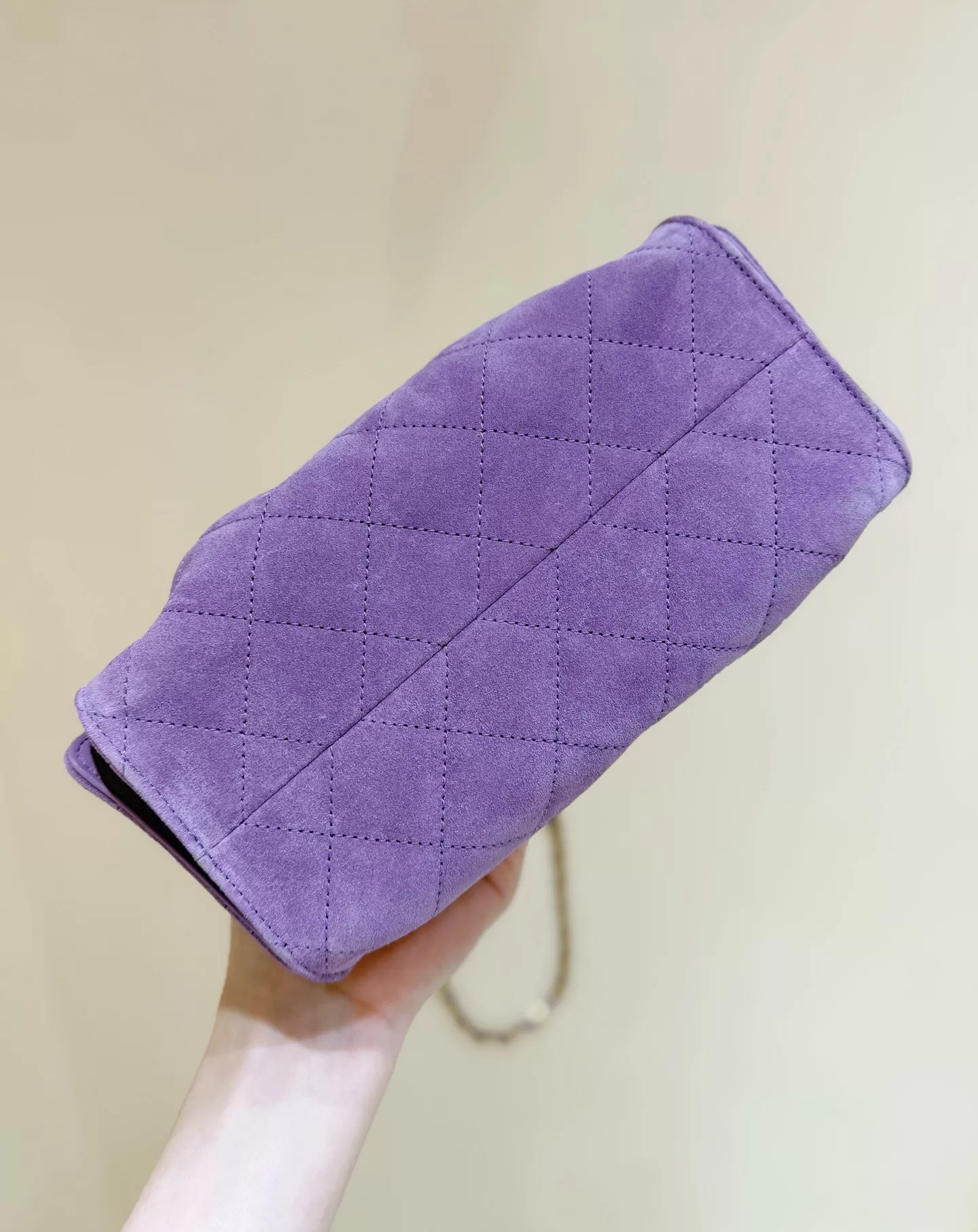 샤넬 스웨이드 무드 체인 복조리 백 상세 이미지 5