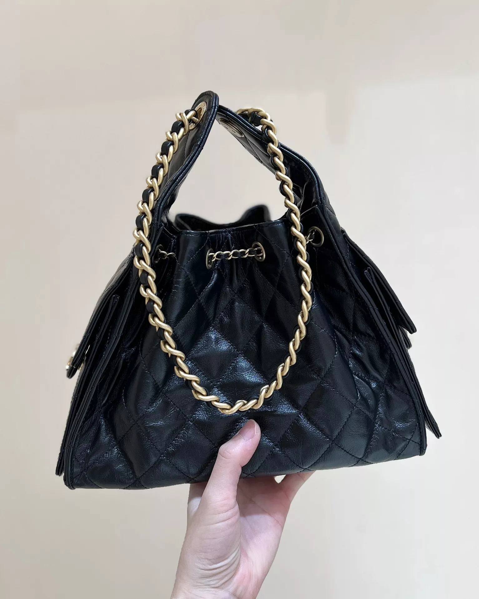 샤넬 퀼팅 체인 언더암 백 상세 이미지 3