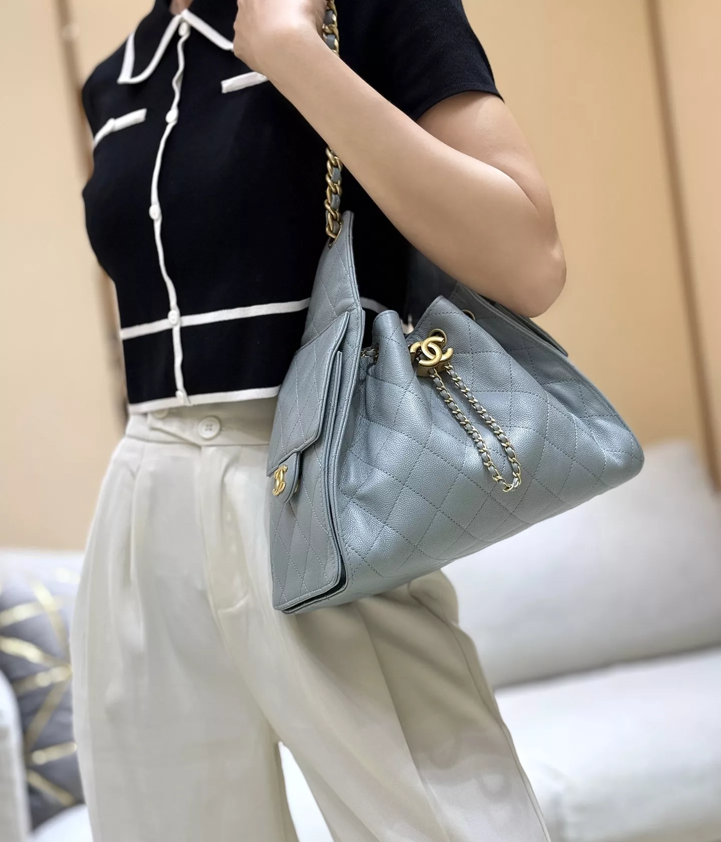 샤넬 퀼팅 체인백 상세 이미지 27