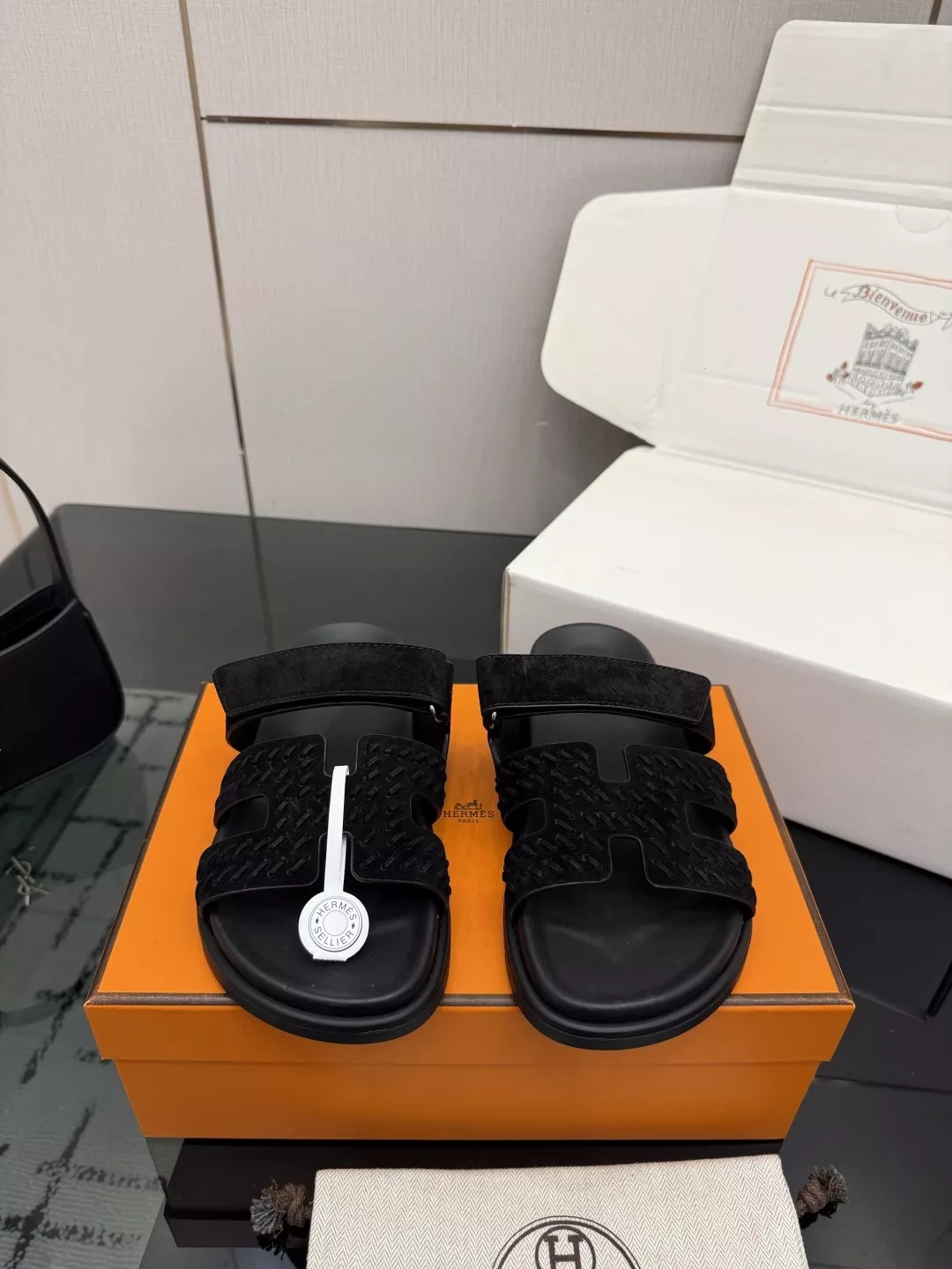 에르메스 컬러 포인트 비치 슬리퍼 상세 이미지 1
