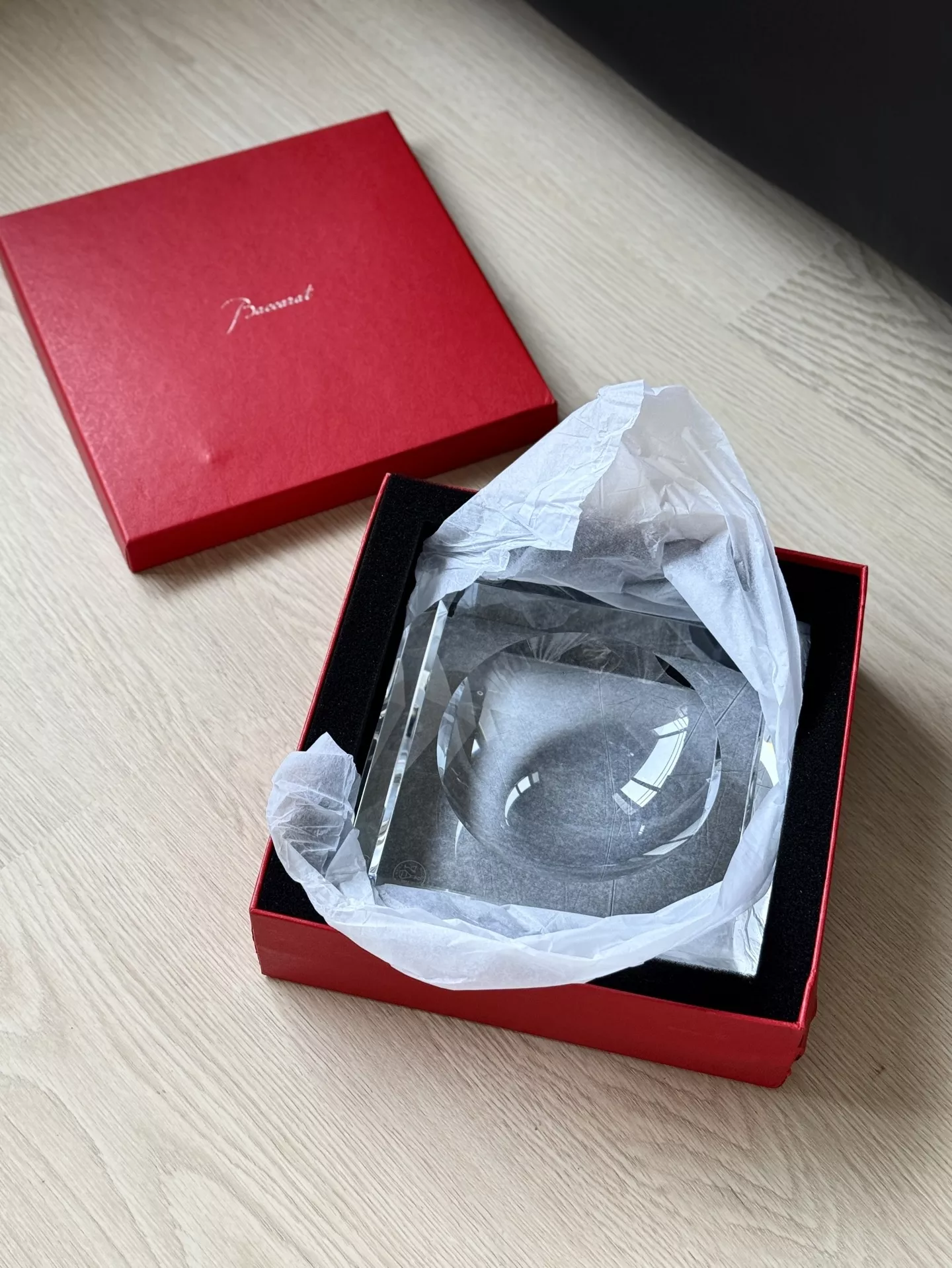 바카라 크리스탈 오브제형 애쉬트레이 상세 이미지 4