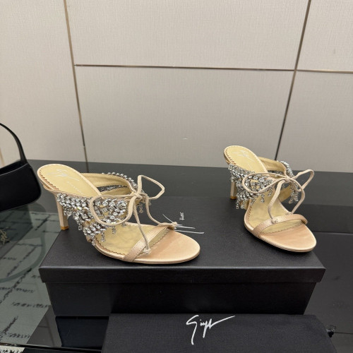 주세페자노티 미스티코 장식 오픈토 샌들