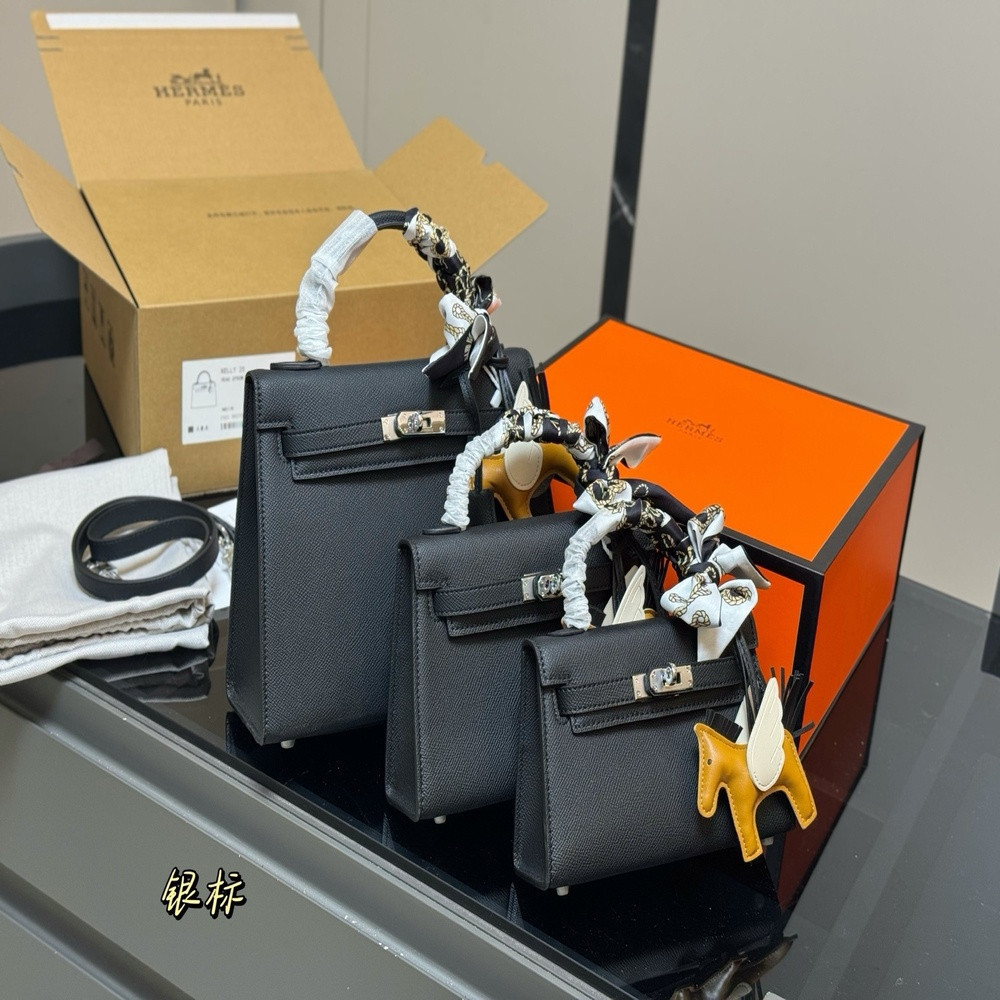 에르메스 켈리 스타일 탑핸들 백