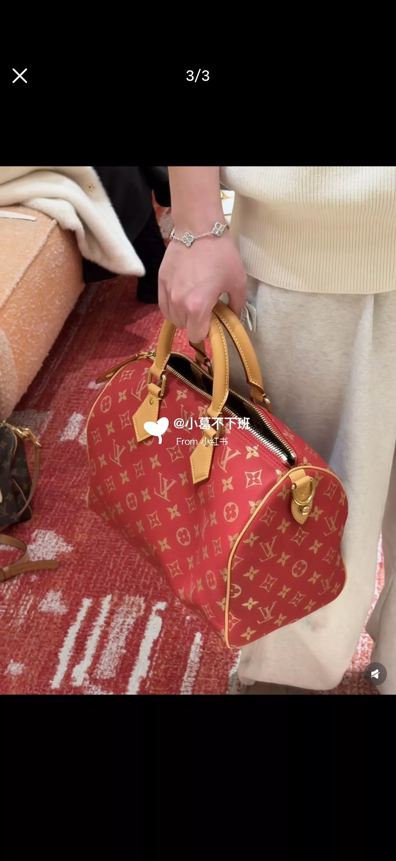 루이비통 스피디 25 모노그램 핸드백 상세 이미지 11