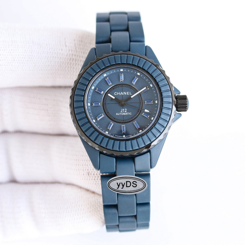샤넬 J12 블루 세라믹 워치