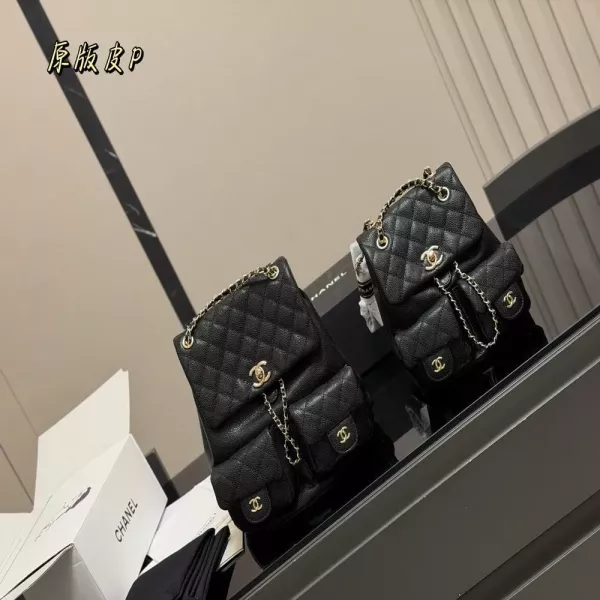 샤넬 체인 포인트 퀼팅 듀마 백