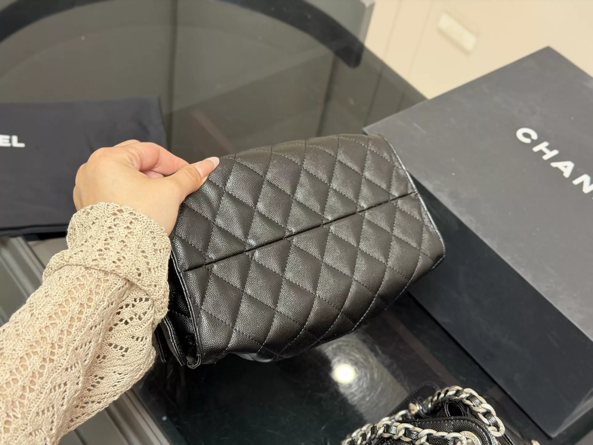 샤넬 퀼팅 체인 숄더 스타일 백 상세 이미지 9
