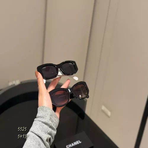 샤넬 슬림 멀티 앵글 선글라스