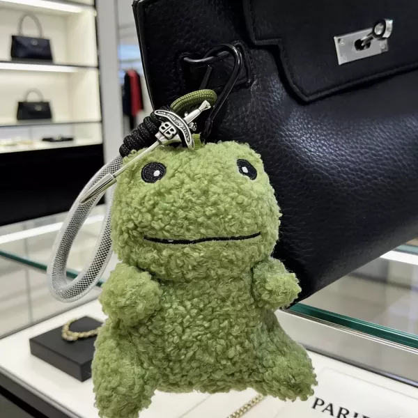 발렌시아가 개구리 인형 스타일 가방 장식 키링