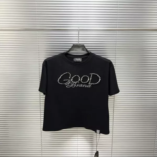 굿브랜드 진주 로고 포인트 반팔 상의