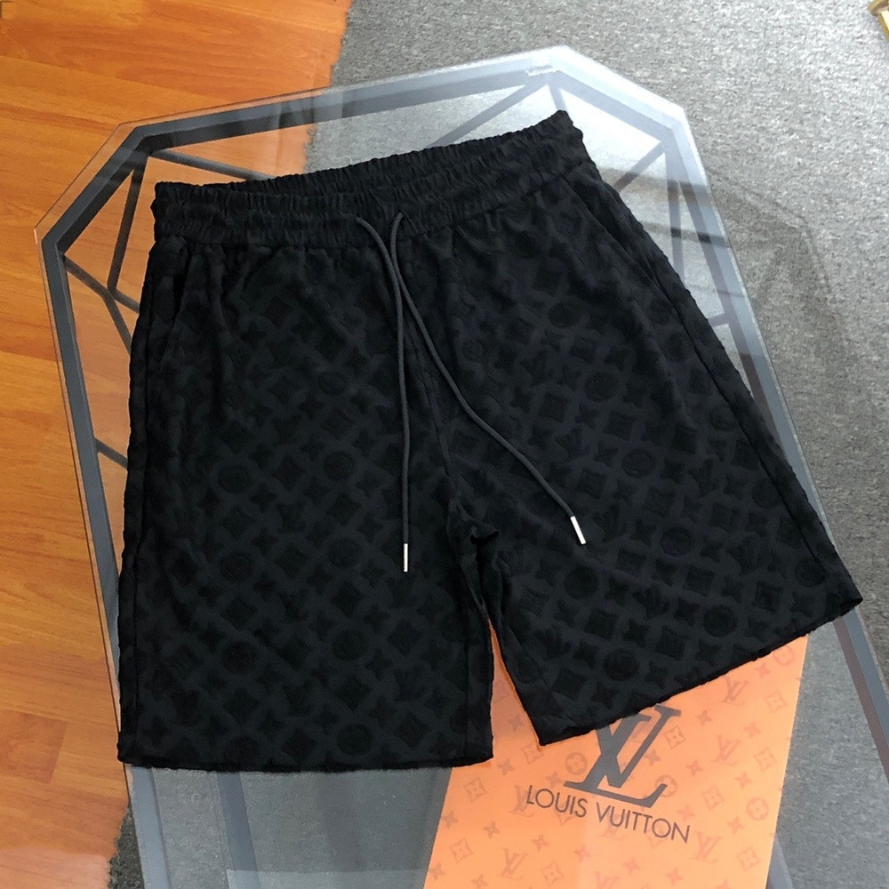 루이비통 자카드 패턴 코튼 쇼츠