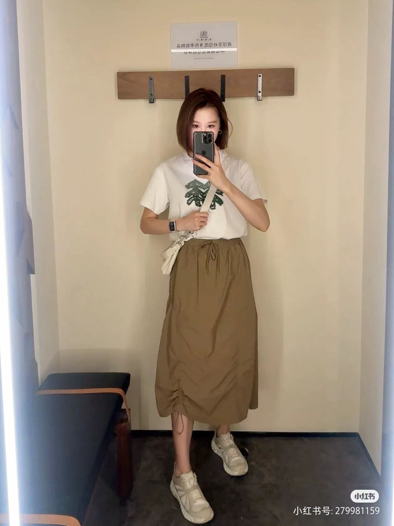 코오롱스포츠 트리 로고 프린트 코튼 라운드 상의 상세 이미지 25