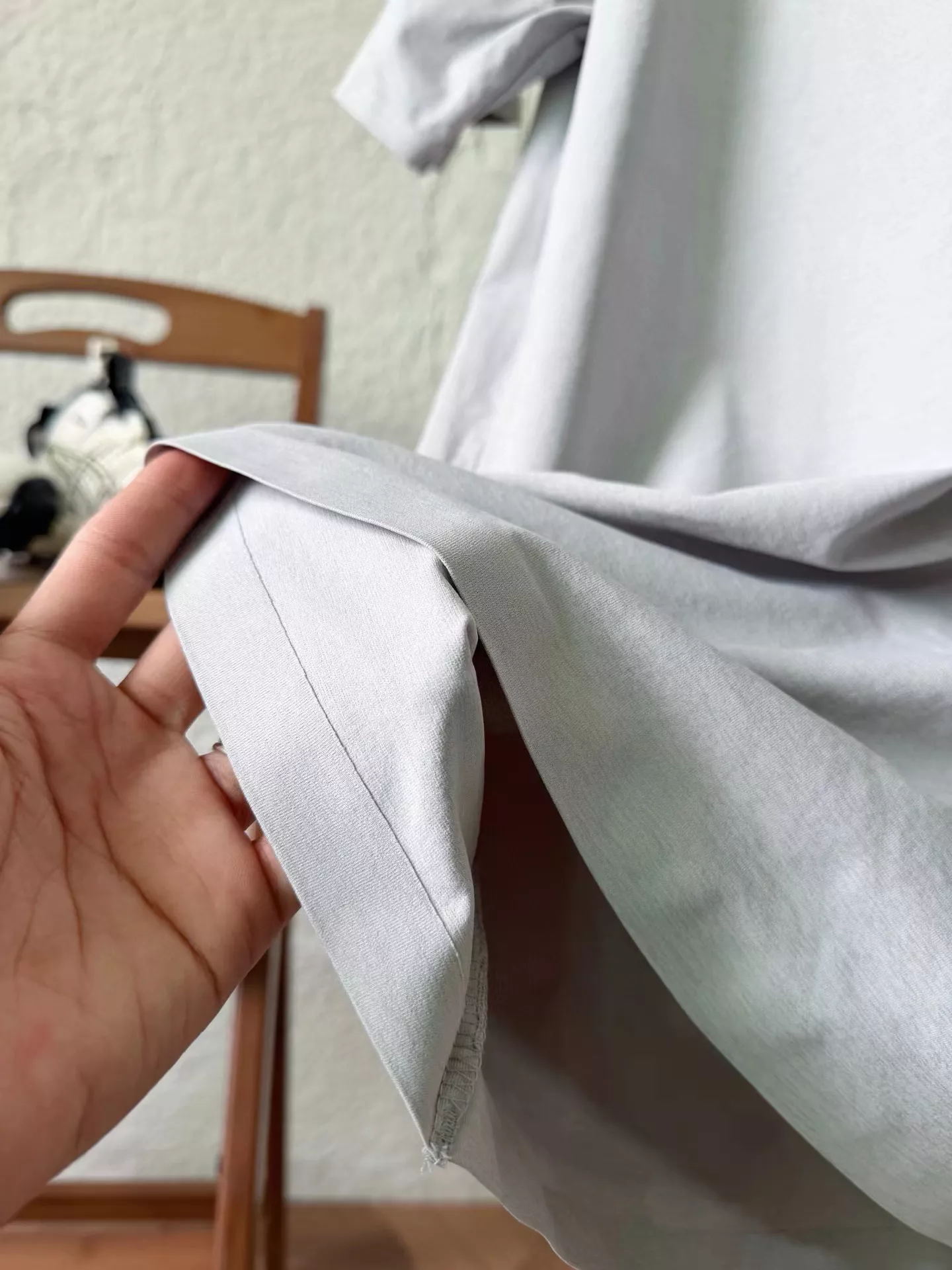 온 코어 시리즈 자수 포인트 러닝 반팔 탑 상세 이미지 13