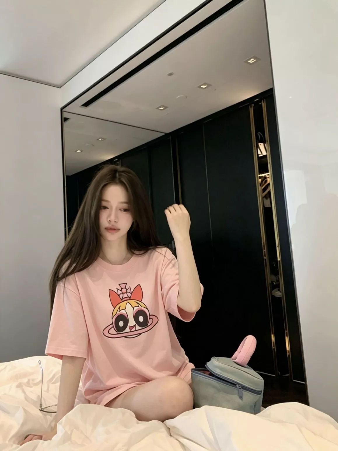 비비안웨스트우드 파워퍼프걸 그래픽 반팔 탑 상세 이미지 12