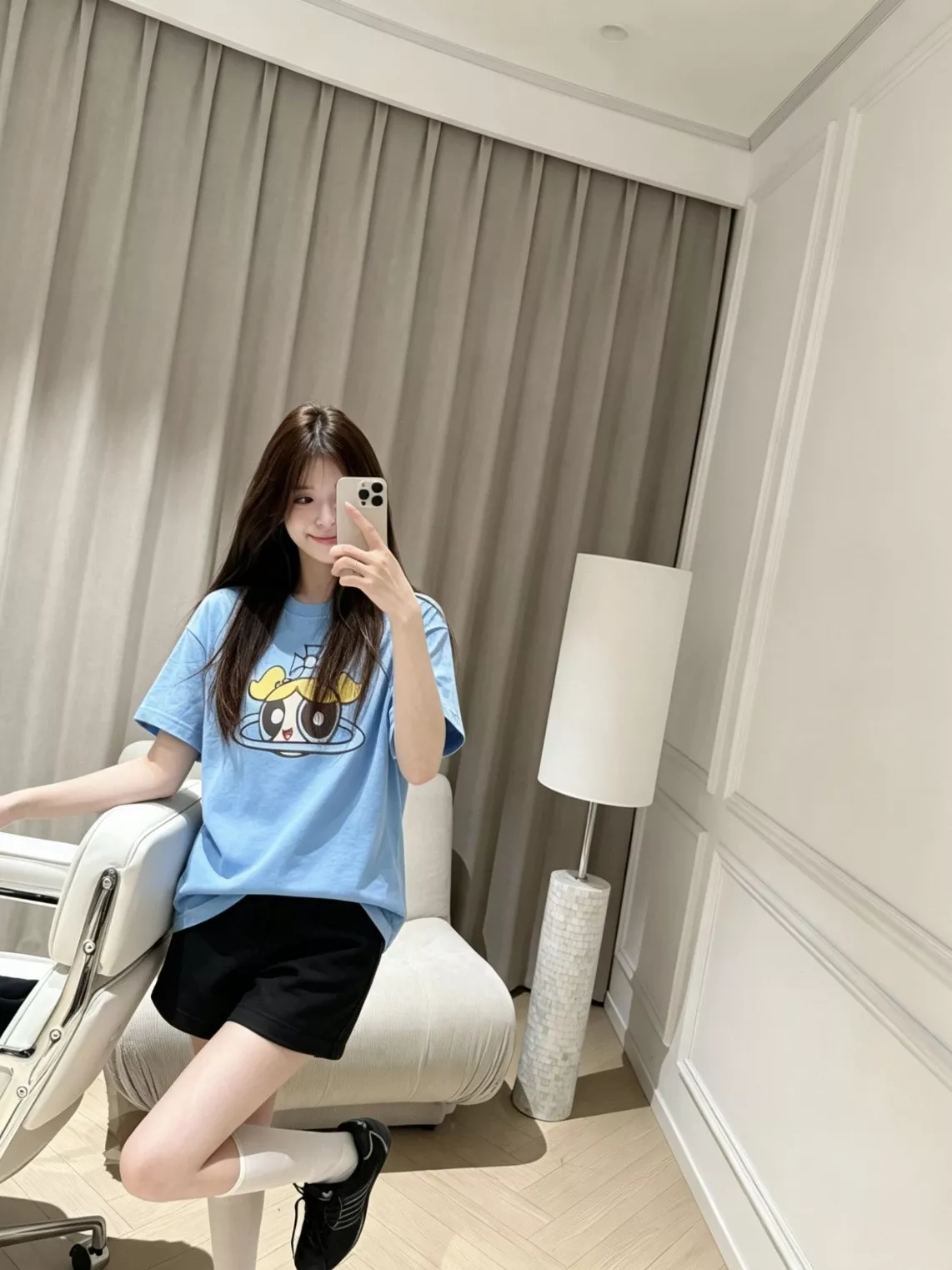 비비안웨스트우드 파워퍼프걸 그래픽 반팔 탑 상세 이미지 9