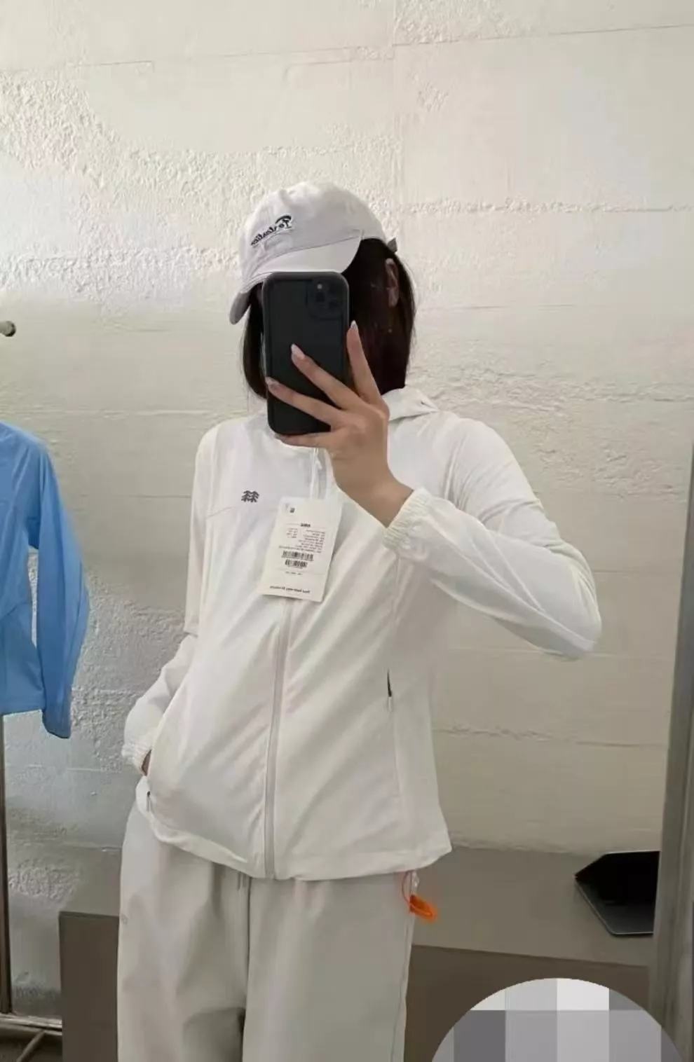 코오롱스포츠 경량 후드 바람막이 아우터 상세 이미지 6