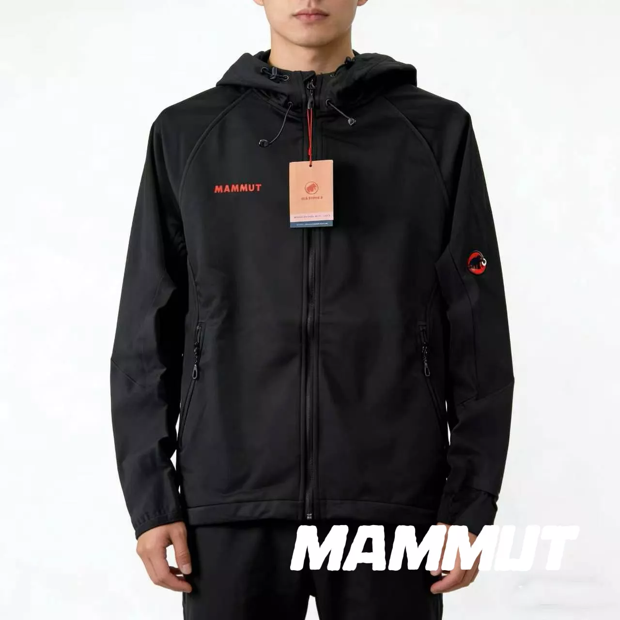 마무트 후드 소프트쉘 집업 아우터 상세 이미지 9